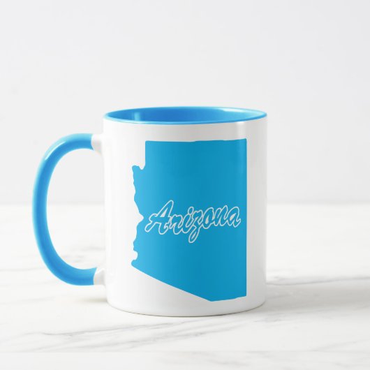 État De L'Arizona Forme Mug (Gauche)