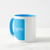 État De L'Arizona Forme Mug (Devant gauche)