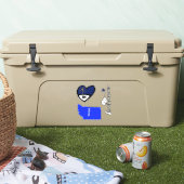 État de l'Indiana, Stickers Feuille de dés coupés (Glacière)