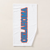 État De L'Oklahoma Pride Personnalisé (Serviette à main)