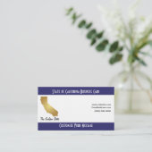 État de modèle de carte de visite de la Californie (Debout devant)