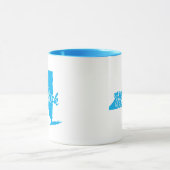 État De New York En Forme De Mug (Centre)