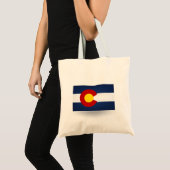 État de sac fourre-tout à drapeau du Colorado (Devant (produit))