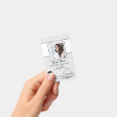 État de Virginie Notaire Public Badge avec QR Code (À main)