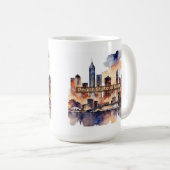 État d'esprit Nightscape Coffee Mug (Devant droit)