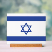 Etat d'Israël Drapeau, Étoile de David Juifs (Neutre)