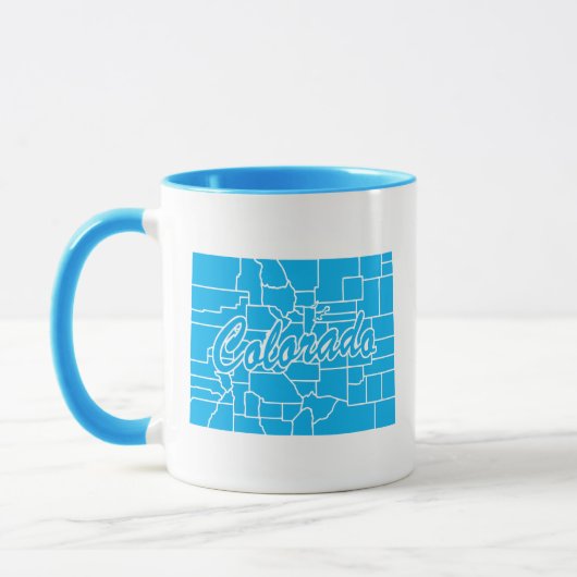 État Du Colorado En Forme De Mug (Gauche)