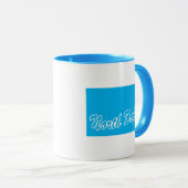 État Du Dakota Du Nord Forme De Mug (Devant droit)