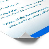 Etat du Dakota du Sud, affiche du SD (Coin)