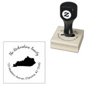 État du Kentucky adresse de retour tampon (Tamponné)