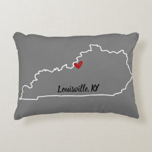 État du Kentucky avec Coussin d'accentuation du co