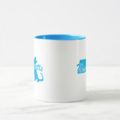 État Du Massachusetts Forme De Mug (Centre)