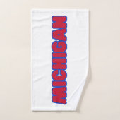 État Du Michigan Fierté Personnalisé (Serviette à main)