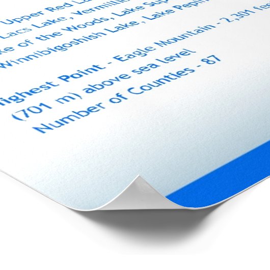 État du Minnesota, MN Affiches (Coin)