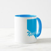 État Du Nevada En Forme De Mug (Devant droit)