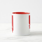 État Du Nevada En Forme De Mug Rouge (Centre)