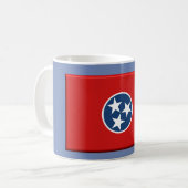 État du Tennessee — Mug souvenir (Devant gauche)