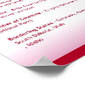 Etat du Wyoming, WY Posters (Coin)