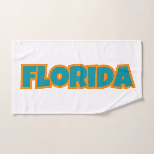 État Florida Fierté Personnalisé (Serviette à main)