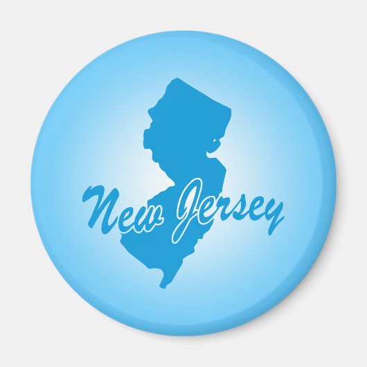 État Magnet New Jersey (Devant)