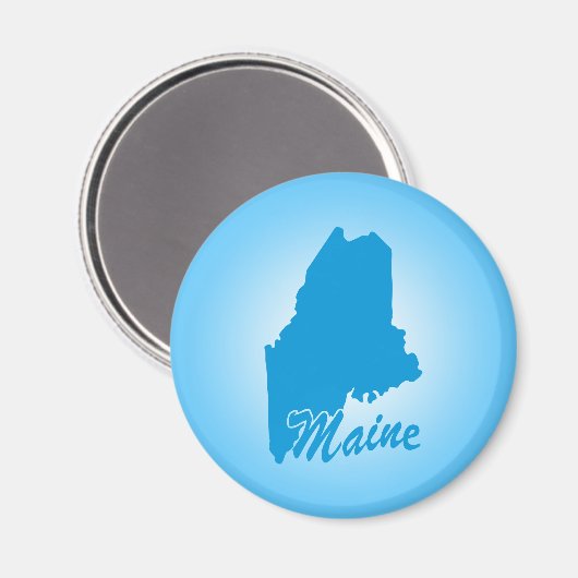 État Maine Magnet (Recto/Verso)