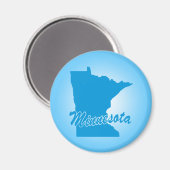 État Minnesota Magnet (Recto/Verso)