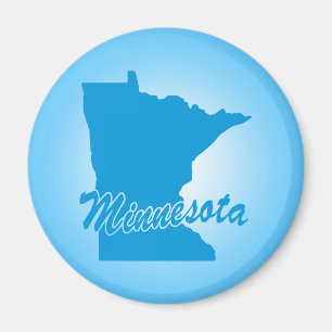 État Minnesota Magnet
