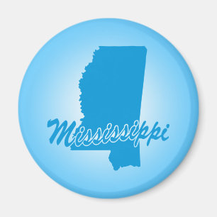 État Mississippi Magnet