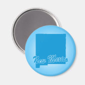 État Nouveau Mexique Magnet (Recto/Verso)