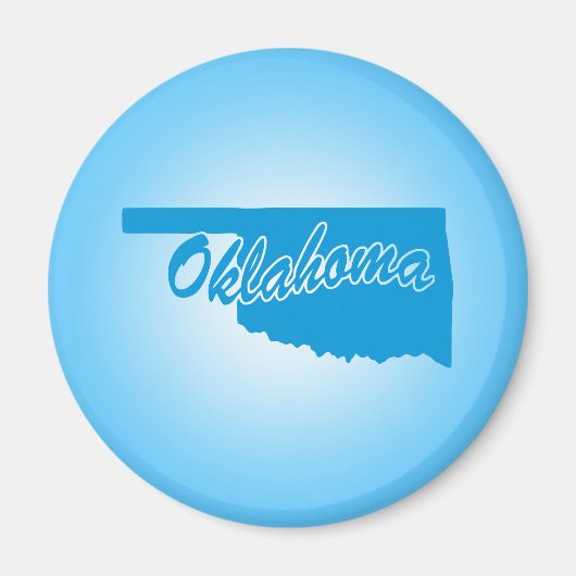 État Oklahoma Magnet (Devant)