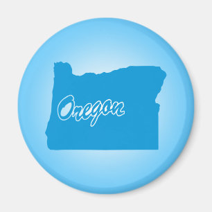État Oregon Magnet