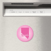 État Rose Nevada Magnet (In Situ (Lave-vaisselle))