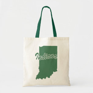 État Vert De Forêt De L'Indiana Sac fourre-tout De