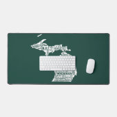 État vert des villes du Michigan (Clavier et souris)