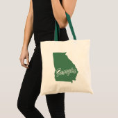 Etat Vert Forêt De Géorgie Sac fourre-tout De Form (Devant (produit))