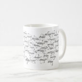 "États Que J'Ai Visités Jusqu'À Présent..." Mug US (Devant droit)