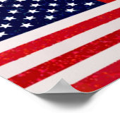 États-Unis - American Flag Pop Art Poster (Coin)