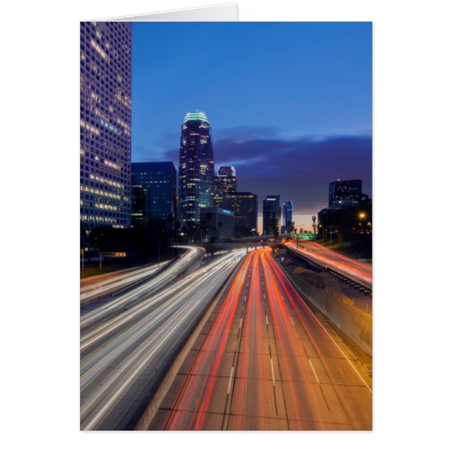 États-Unis, Californie, Los Angeles, 110 Freeway (Devant)