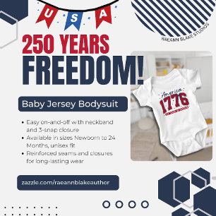 États-Unis célébrant 250 ans Body bébé jersey