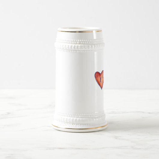 États-Unis Coeur mug (Centre)