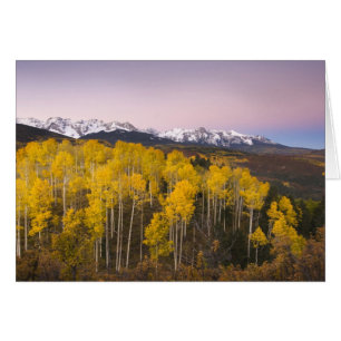 États-Unis, Colorado, Montagnes Rocheuses. Aube d