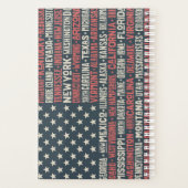 États-Unis d'Amérique |États et capitales (Dos)