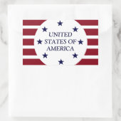 ÉTATS-UNIS D'AMÉRIQUE STICKERS (Sac)