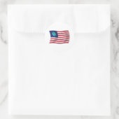 États-Unis de la Terre Autocollant de drapeau (Sac)