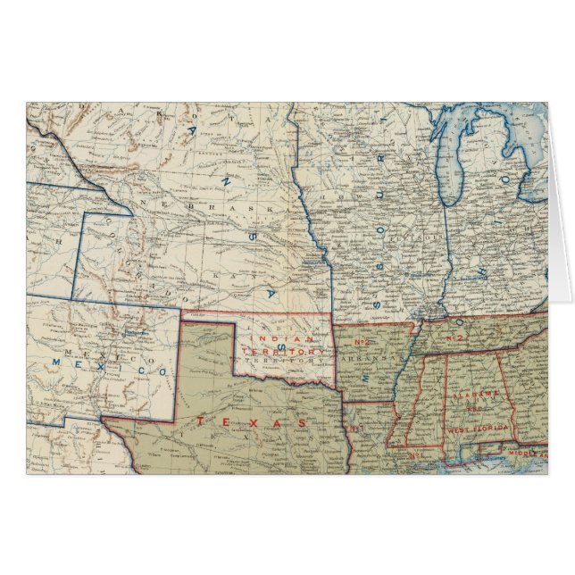 États-Unis déc 1861 (Devant horizontal)