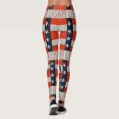 États-Unis Drapeau Leggings féminin (Dos)