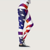 États-Unis Drapeau Leggings féminin (Droite)