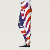 États-Unis Drapeau Leggings féminin (Gauche)