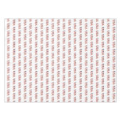 Etats-Unis Drapeau nappe (Devant (Horizontal))