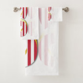 Etats-Unis Drapeau Serviettes de bain Patriotique  (En situation)